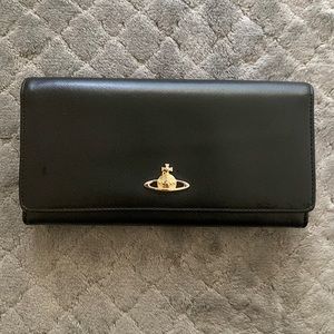 Vivienne Westwood Long Wallet Black